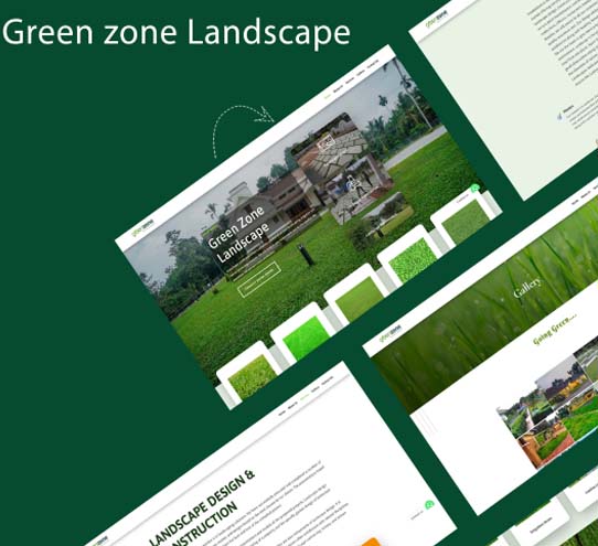 Green Zone Landscape Website