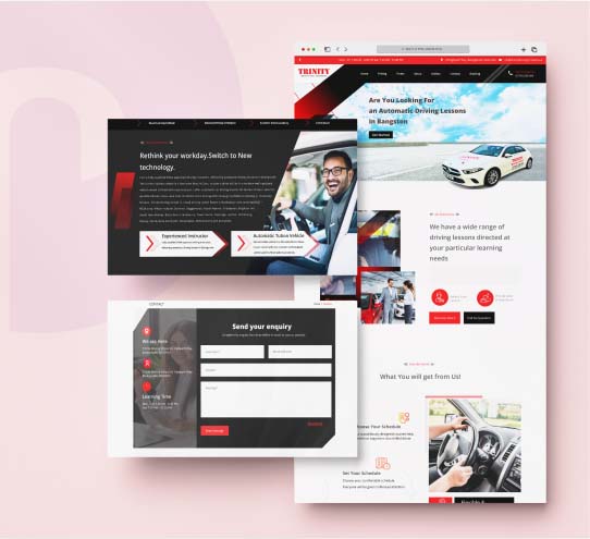 Trinity Driving School Website